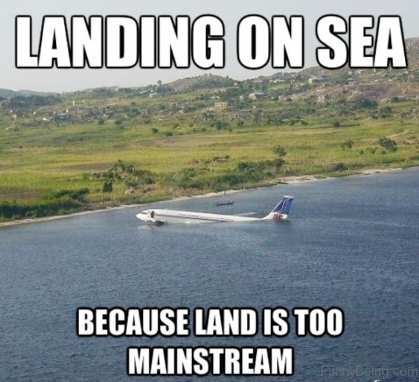 Landing On Sea