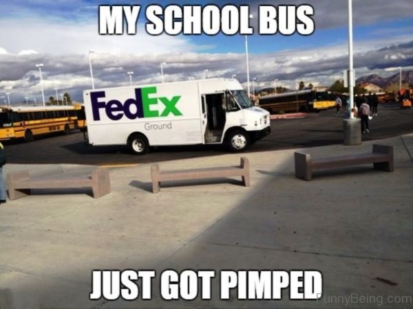 My School Bus Just Got Pimped