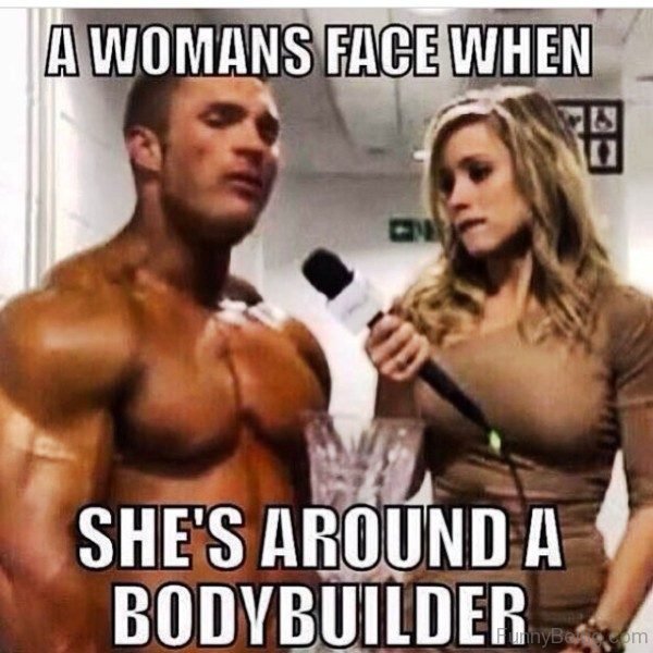 A Womans Face When Shes Around