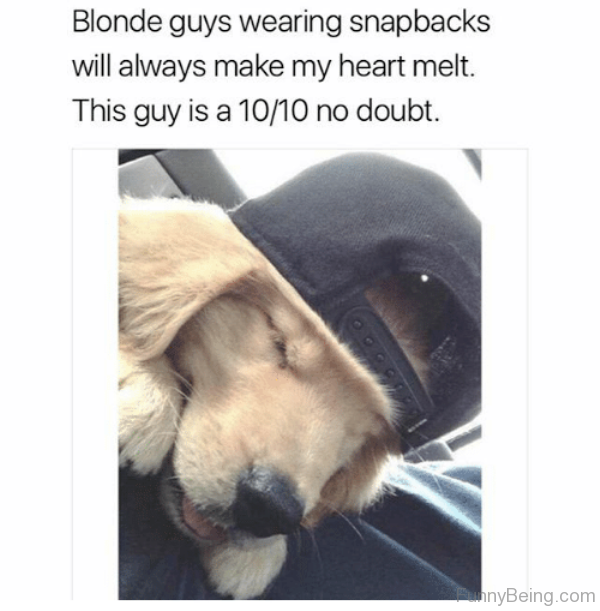 Blonde Guys Wearing Snapbacks