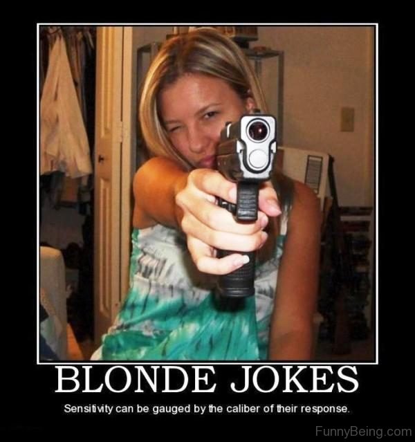 Blonde Jokes Sensitivity Can Be Gauged