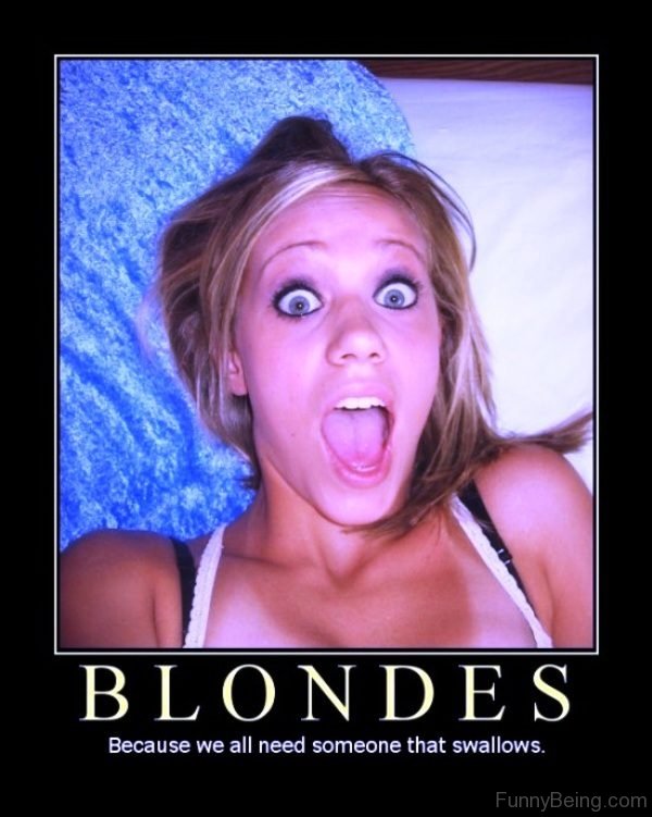 Blondes Because We All Need Someone