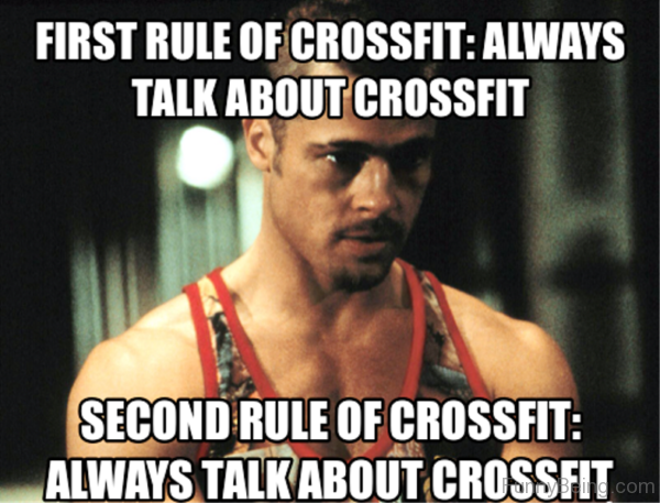 First Rule Of Crossfit