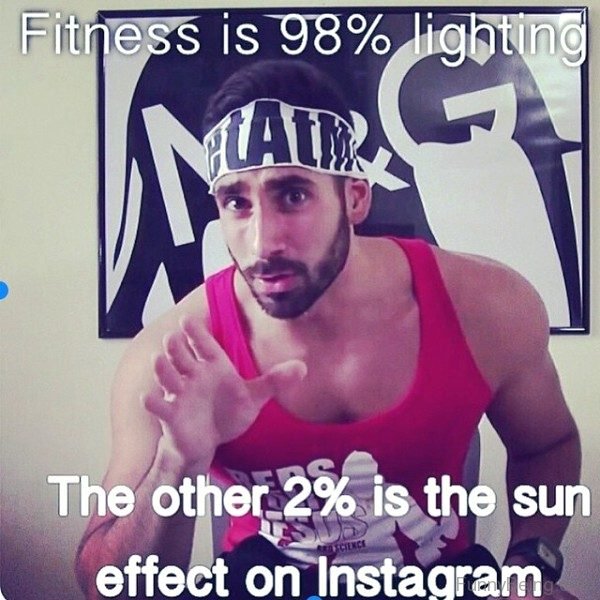 Fitness Is 98 Percent Lighting
