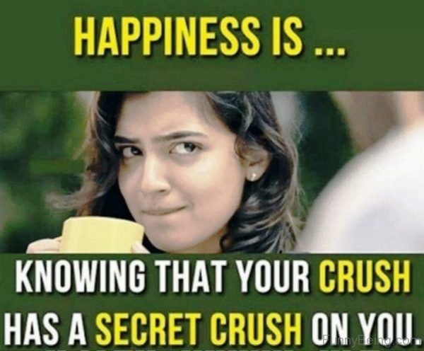 Happiness Is Knowing That Your Crush