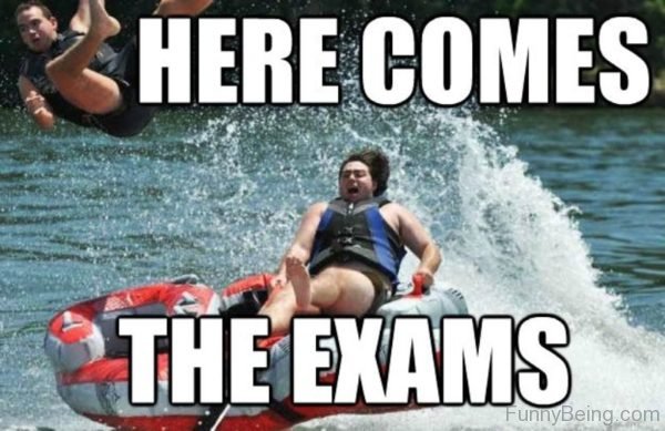 Here Comes The Exam