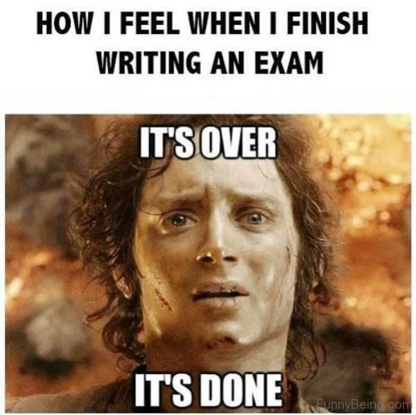 How I Feel When I Finish