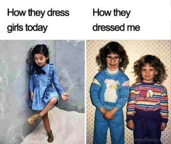 How They Dress Girls Today