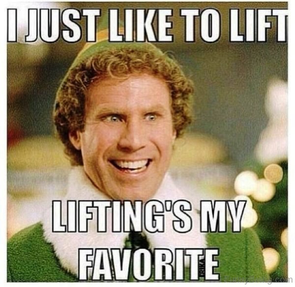 I Just Like To Lift