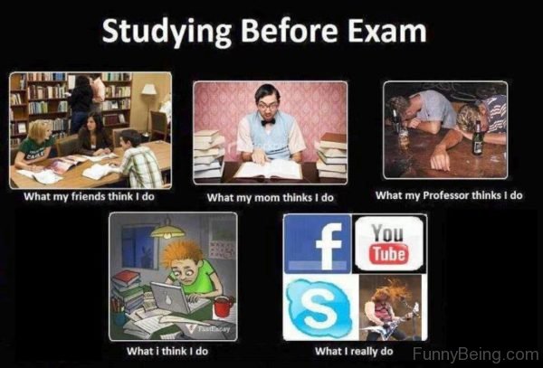 Studying Before Exam