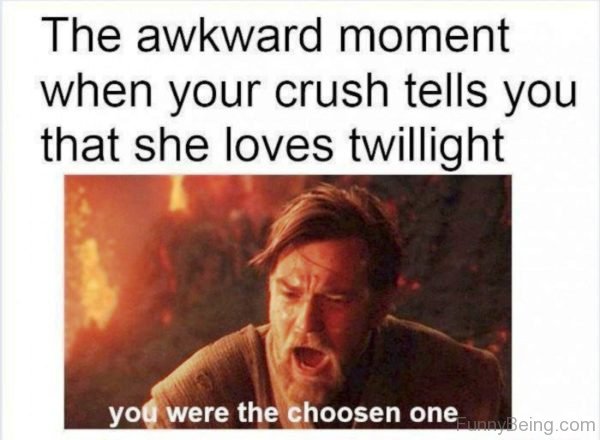 The Awkward Moment When Your Crush Tells You