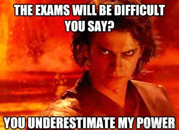 The Exams Wii Be Difficult