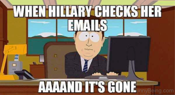 When Hillary Checks Her Emails
