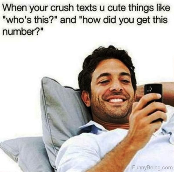 When Your Crush Texts You