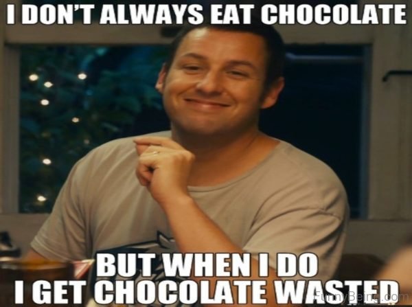 I Don't Always Eat Chocolate