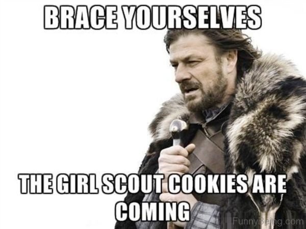 The Girl Scout Cookies Are Coming