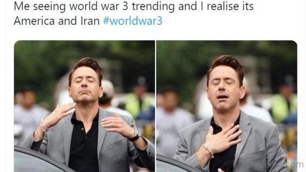 Me Seeing World War 3 Trending