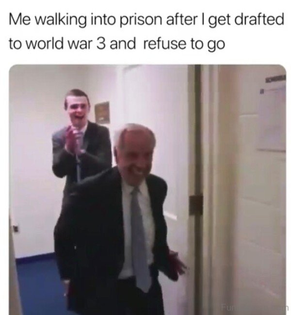 Me Walking Into Prison