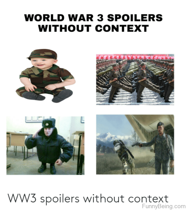 World War 3 Spoilers Without Context