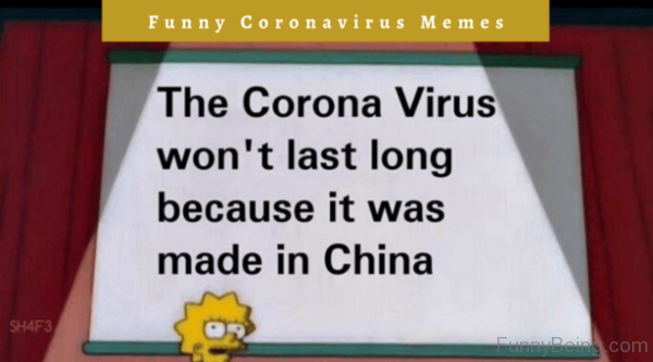The Corona Virus Wont Last Long