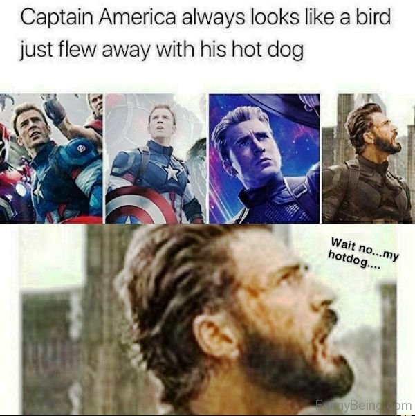 Captain America Always Looks Like