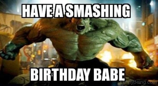 Have A Smashing Birthday Babe