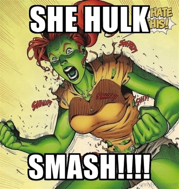 She Hulk Smash