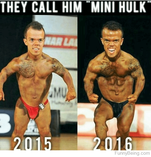 They Call Him Mini Hulk