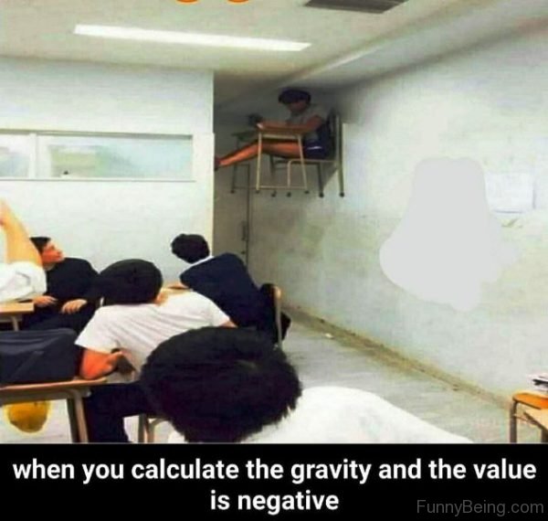 When You Calculate The Gravity