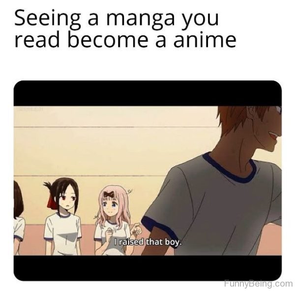 Seeing A Manga You