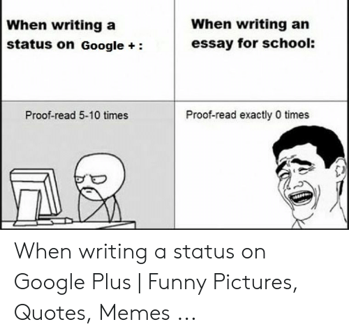 Funny Essay Writing Memes