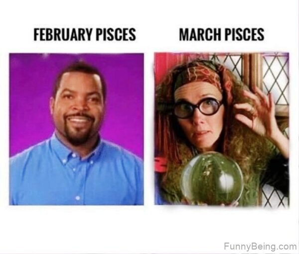February Vs March Pisces