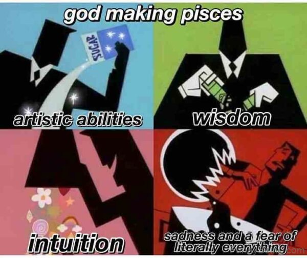 God Making Pisces