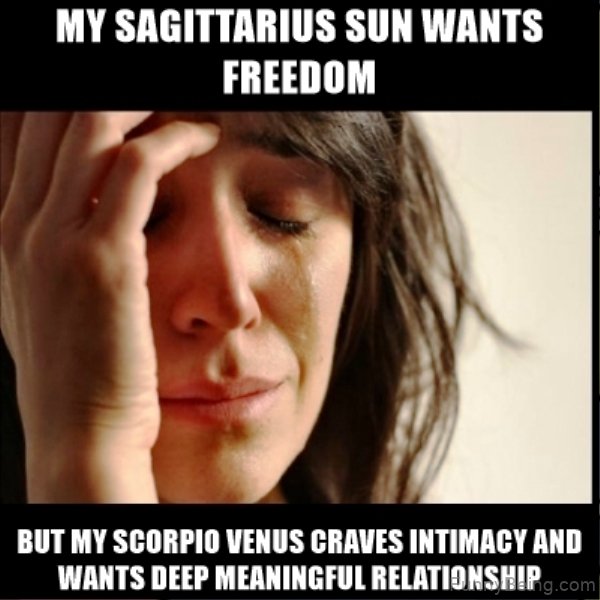 My Sagittarius Sun Wants Freedom