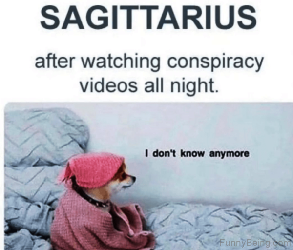 Sagittarius After Watching Conspiracy